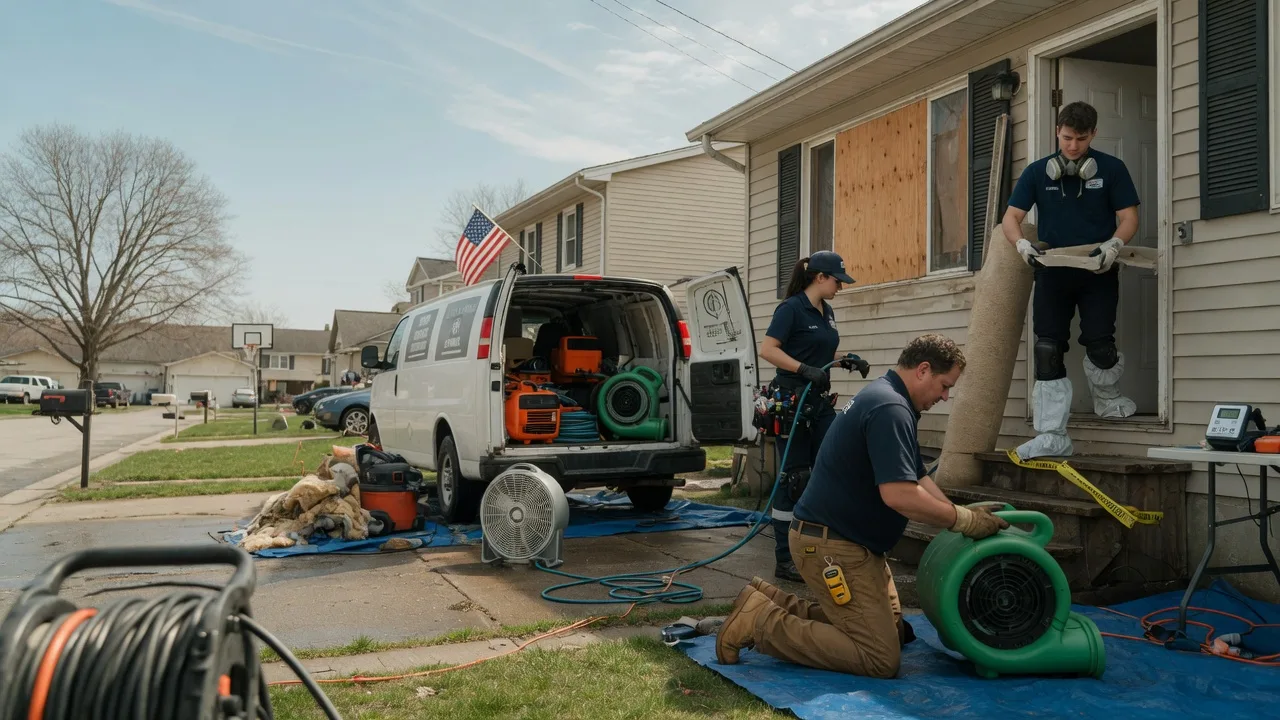 Water Damage Restoration in Waupun, WI near me